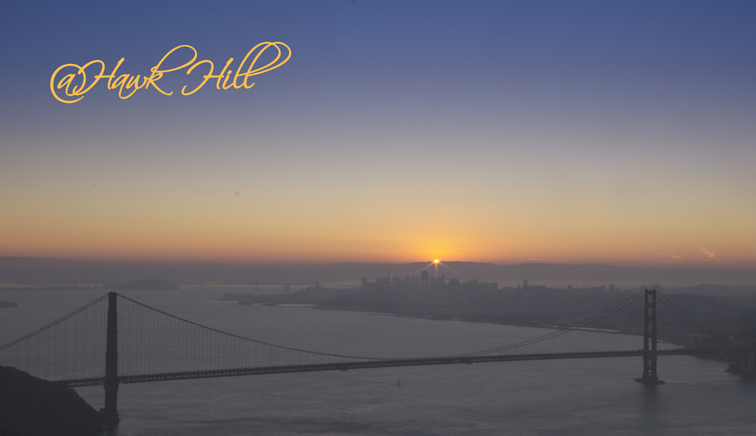 Sunrise at Golden Gate Bridge